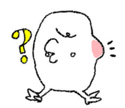 white white white sticker #551863