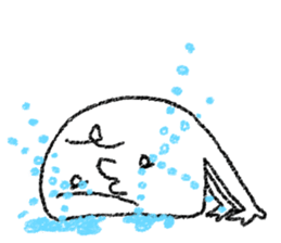 white white white sticker #551871