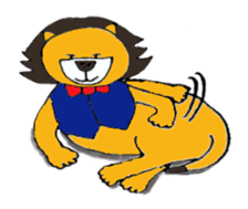 Raimaru kun Lion sticker #551874