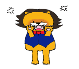 Raimaru kun Lion sticker #551876