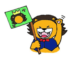 Raimaru kun Lion sticker #551895