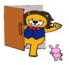 Raimaru kun Lion sticker #551900