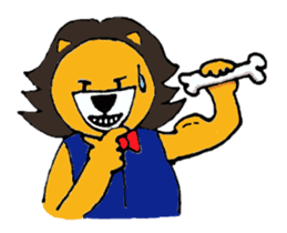Raimaru kun Lion sticker #551901
