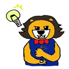 Raimaru kun Lion sticker #551903