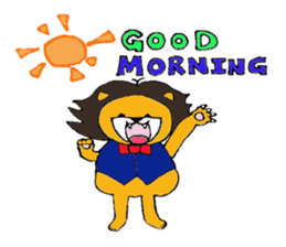 Raimaru kun Lion sticker #551911