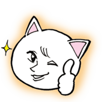 nico of a cat sticker #551972