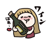 Not look like the girl sticker #552276