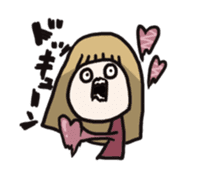 Not look like the girl sticker #552286