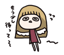 Not look like the girl sticker #552289