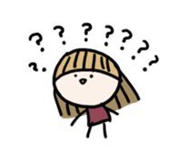 Not look like the girl sticker #552291