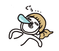 Not look like the girl sticker #552292