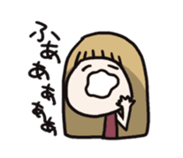 Not look like the girl sticker #552300