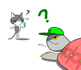 Cat sticker sticker #552343