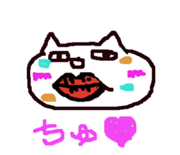 japanese cat mikeneko sticker #552521