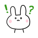 Mochi mochi rabbit sticker #552842