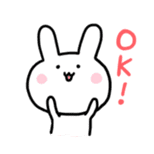 Mochi mochi rabbit sticker #552848