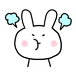 Mochi mochi rabbit sticker #552853