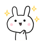 Mochi mochi rabbit sticker #552855
