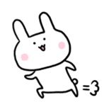 Mochi mochi rabbit sticker #552862