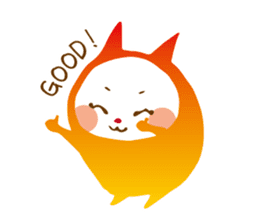 Colorful cats sticker #552928