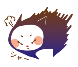 Colorful cats sticker #552949