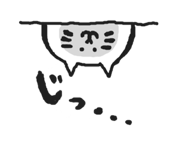 Cat's invitation sticker #553043