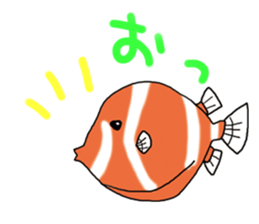 globe fish sticker #553157