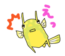 globe fish sticker #553169