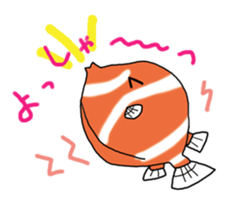 globe fish sticker #553187