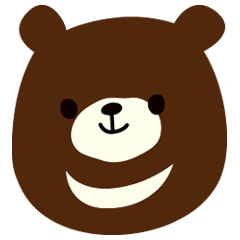 White and black Mr. Bear