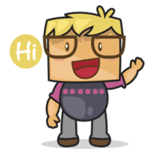 Gogo, the cool guy sticker #553517