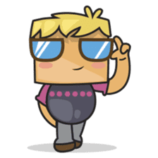 Gogo, the cool guy sticker #553525