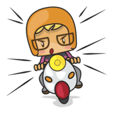 Gogo, the cool guy sticker #553526