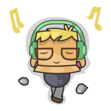 Gogo, the cool guy sticker #553528