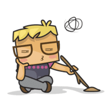 Gogo, the cool guy sticker #553536