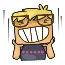 Gogo, the cool guy sticker #553537