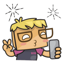 Gogo, the cool guy sticker #553549