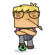 Gogo, the cool guy sticker #553552