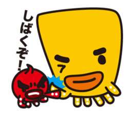 funny octopus and straight octopus sticker #553771