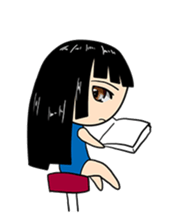 "Swimin" of school swimsuit sticker #553820