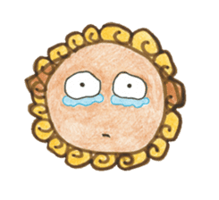 Mr. Okinawan lion dog & Mr. bitter gourd sticker #554080