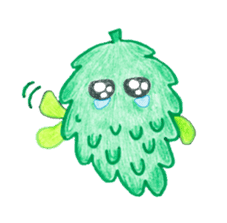 Mr. Okinawan lion dog & Mr. bitter gourd sticker #554081