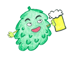 Mr. Okinawan lion dog & Mr. bitter gourd sticker #554083