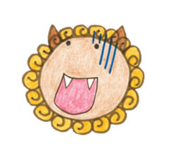 Mr. Okinawan lion dog & Mr. bitter gourd sticker #554086