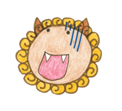 Mr. Okinawan lion dog & Mr. bitter gourd sticker #554086