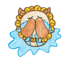 Mr. Okinawan lion dog & Mr. bitter gourd sticker #554088