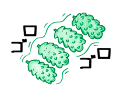 Mr. Okinawan lion dog & Mr. bitter gourd sticker #554092