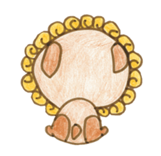 Mr. Okinawan lion dog & Mr. bitter gourd sticker #554094