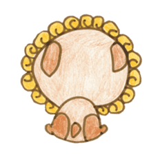 Mr. Okinawan lion dog & Mr. bitter gourd sticker #554094