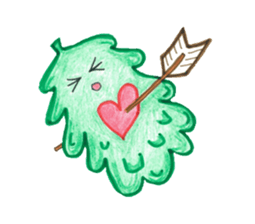 Mr. Okinawan lion dog & Mr. bitter gourd sticker #554101